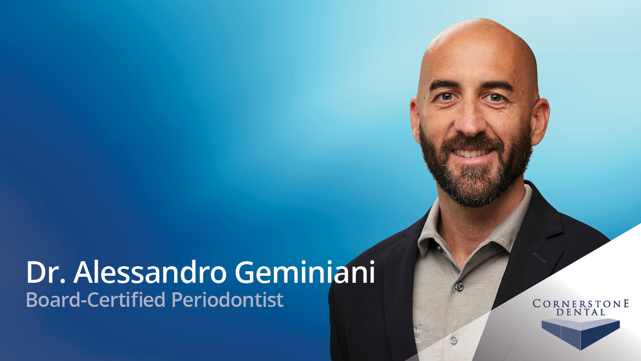 Dr. Alessandro Geminiani, Board-Certified Periodontist